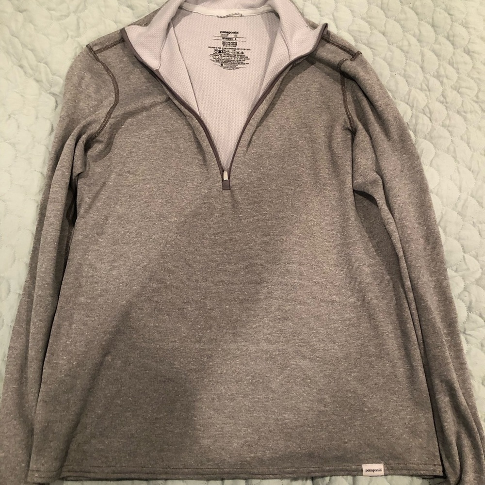 Lightweight long-sleeved women’s size large Patagonia shirt